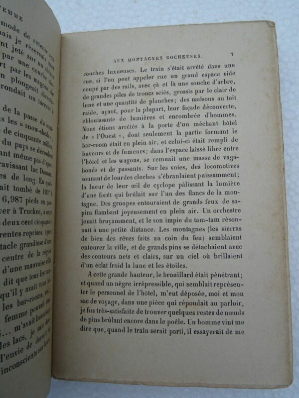 USA Voyage d'une femme aux Montagnes rocheuses 1888 – Image 7