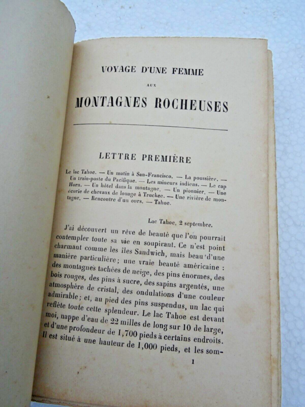 USA Voyage d'une femme aux Montagnes rocheuses 1888 – Image 8