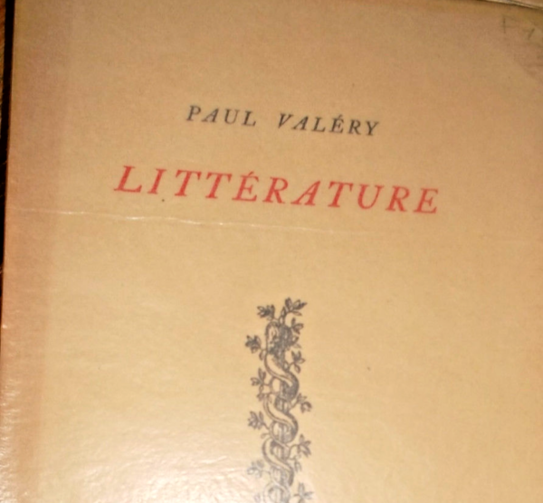 Valéry, Paul Littérature  1930 -  nté sur ..