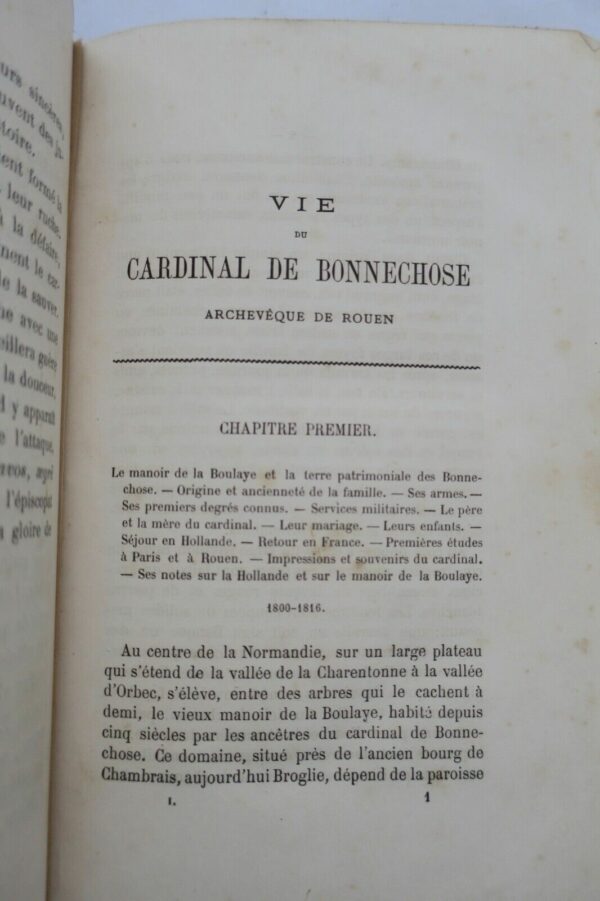 Vie du Cardinal de Bonnechose Archevêque de Rouen – Image 5