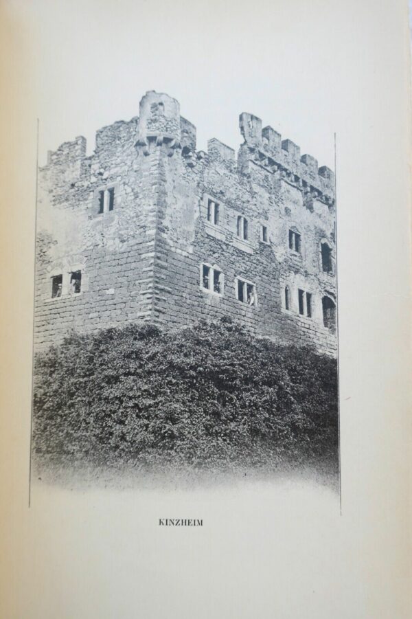 Vosges 88 Emile WAGNER Les ruines des Vosges 1910