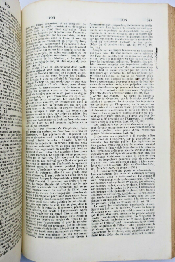 administration Dictionnaire général d'administration 1856 – Image 3