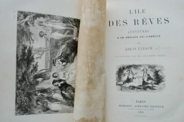 aventures ULBACH L'ile des rêves, aventures d'un anglais qui s'ennuie 1860 – Image 5