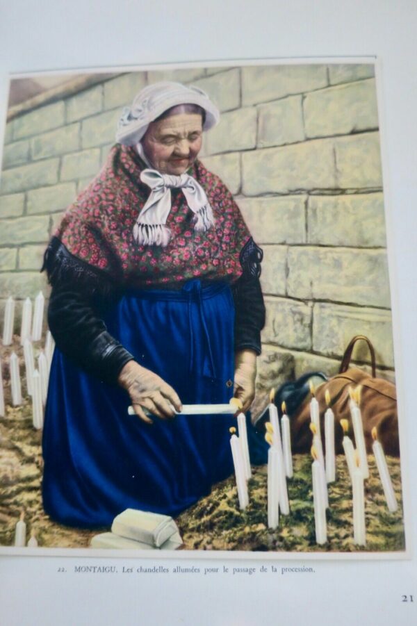 belgique  LA GUIRLANDE EN ROSES DE PAPIER QUELQUES TRADITIONS ET COUTUMES DU FOL – Image 12