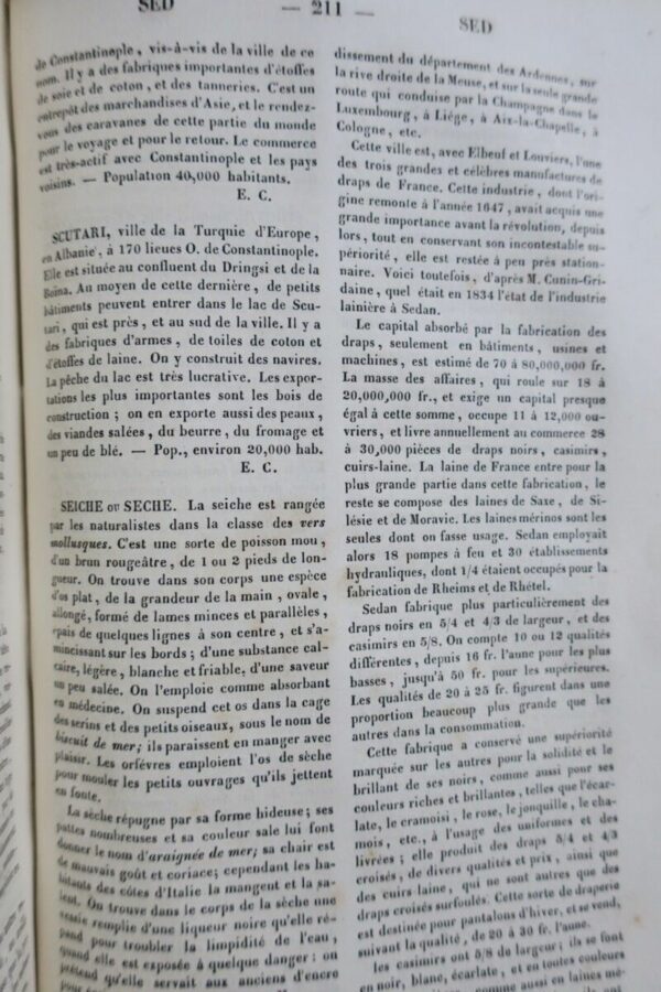 commerce Dictionnaire du commerce et de l’industrie 1837 – Image 3