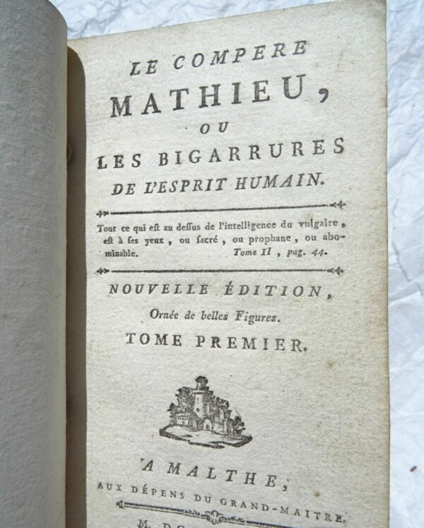 compère mathieu ou les bigarrures de l'esprit humain - 1776 – Image 8