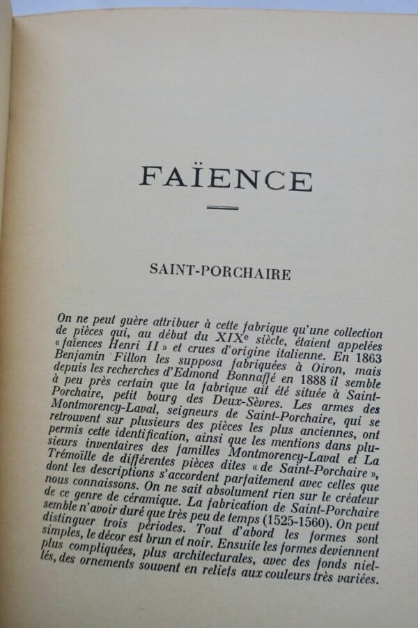 faïence française de 1525 à 1820 Pavillon de Marsan 1932 – Image 9