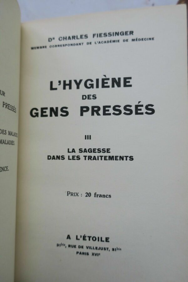 hygiène des gens pressés 1934 – Image 5