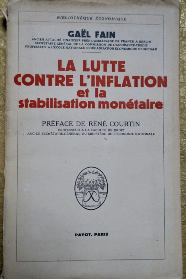 la lutte contre l’inflation et la sensibilisation, 1947