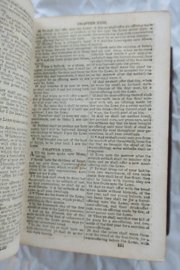 mini Bible The Holy Bible. Old & New Testaments 1854 – Image 5