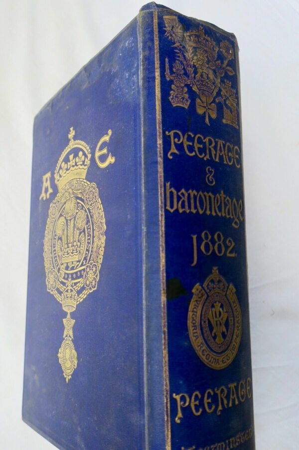 noblesse The Baronetage and Knightage of the British Empire 1882 – Image 3