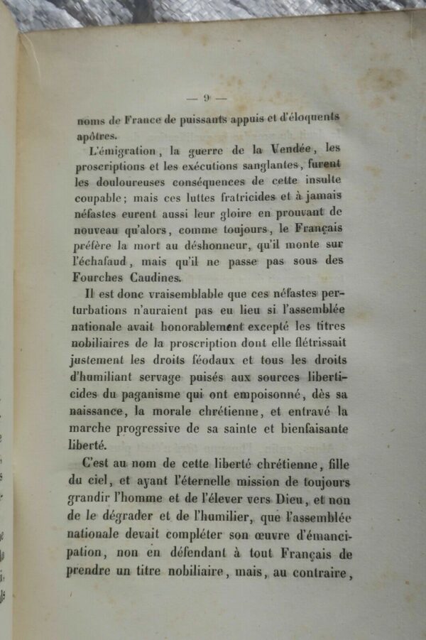 noblesse et les titres nobiliaires dans les sociétés chrétiennes 1857 – Image 6