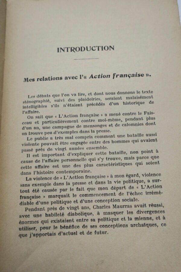 Action française Georges VALOIS Basile ou la politique de la calomnie 1927 – Image 12