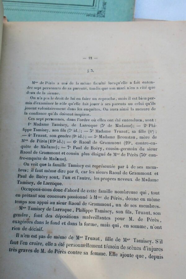 Agen Lesueur de Pérès 1869 affaire cour impériale – Image 5