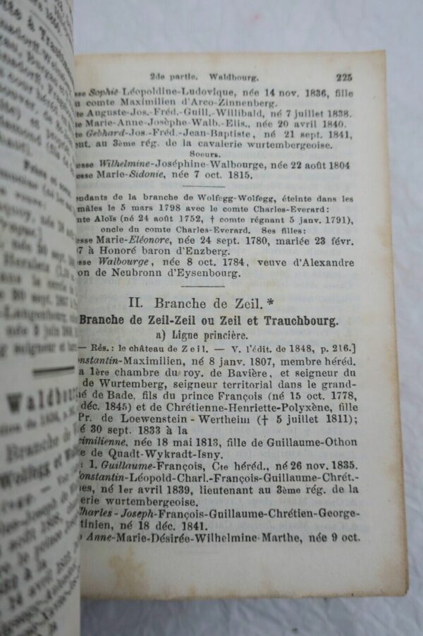 Almanach de Gotha 1862 Annuaire généalogique, diplomatique et statistique... – Image 8