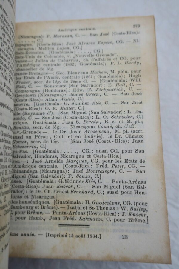 Almanach de Gotha 1865 Annuaire généalogique, diplomatique et statistique... – Image 7