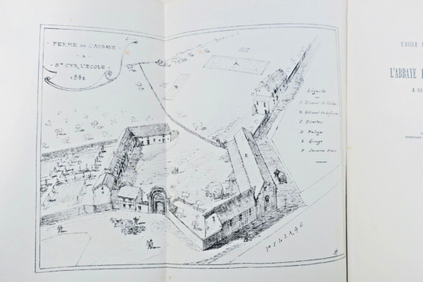 Asile départemental de l'enfance et l'abbaye de Notre-Dame des Anges à St Cyr