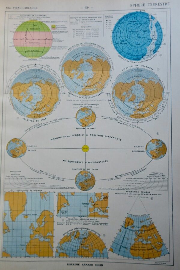 Atlas VIDAL-LABLACHE Atlas général 1916 – Image 11