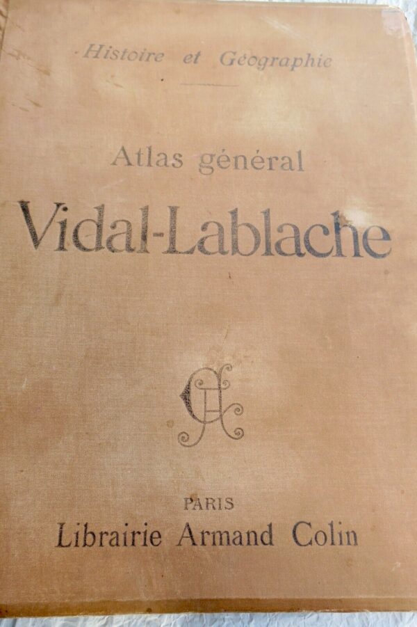 Atlas VIDAL-LABLACHE Atlas général 1916 – Image 3