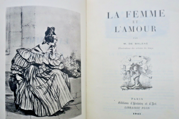 BALZAC (H. de) La Femme et l'Amour ex. H. C.