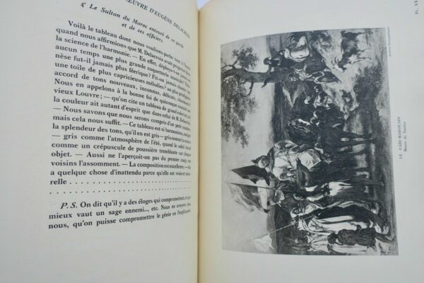 BAUDELAIRE  La Vie et l'oeuvre d'Eugène Delacroix***sur vélin KIEFFER – Image 5