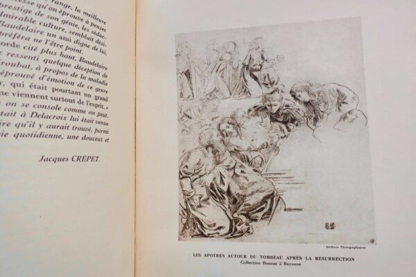 BAUDELAIRE  La Vie et l'oeuvre d'Eugène Delacroix***sur vélin KIEFFER – Image 7