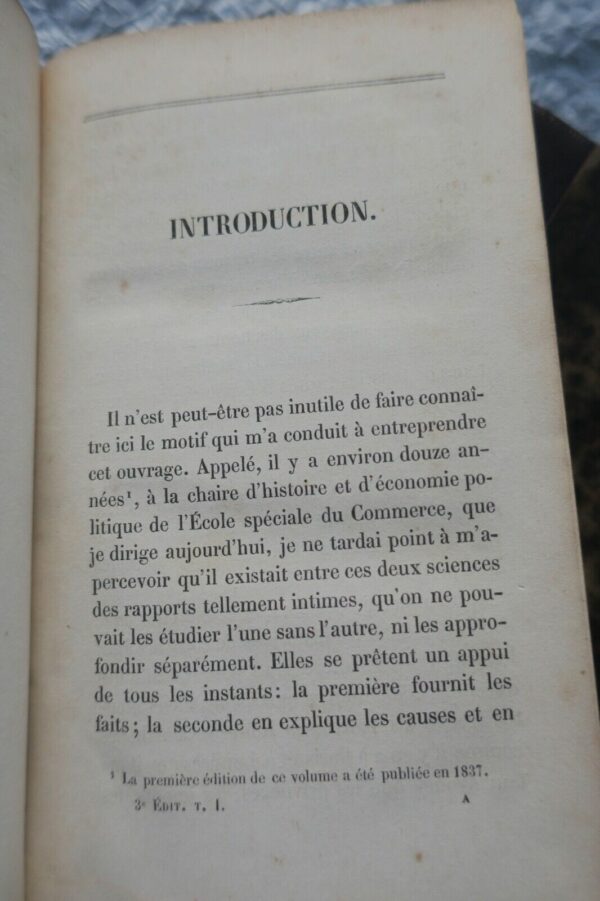 BLANQUI Histoire de l'économie politique en Europe depuis les anciens jusqu'... – Image 7