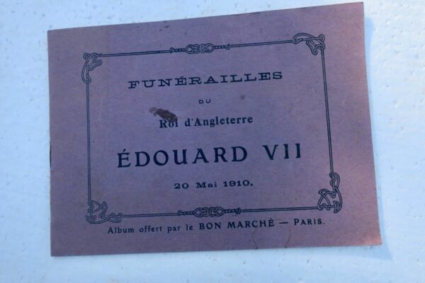 BON MARCHE Funérailles du roi d'Angleterre Edouard VII – Image 3