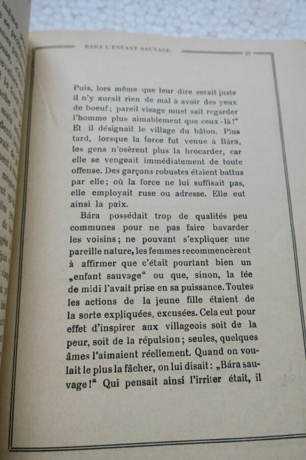 Bára L'enfant Sauvage. Traduit du tchéque par J. L. Chollet 1922 – Image 9