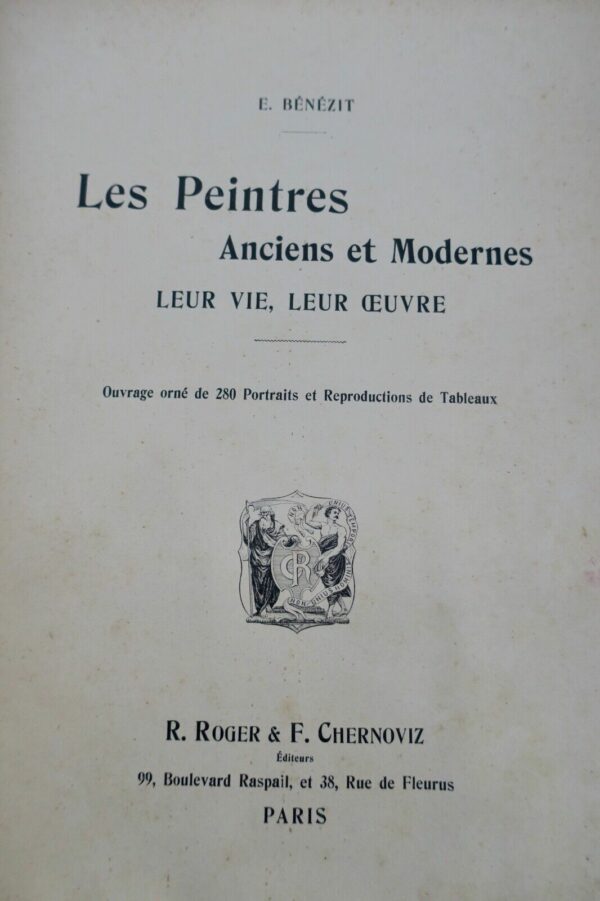 Bénézit E. Les peintres anciens et modernes (1ère année ? ) – Image 11