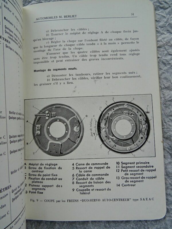 Berliet chassis berliet 3 tonnes de charge utile Type VDAn Notice d'entretien – Image 6