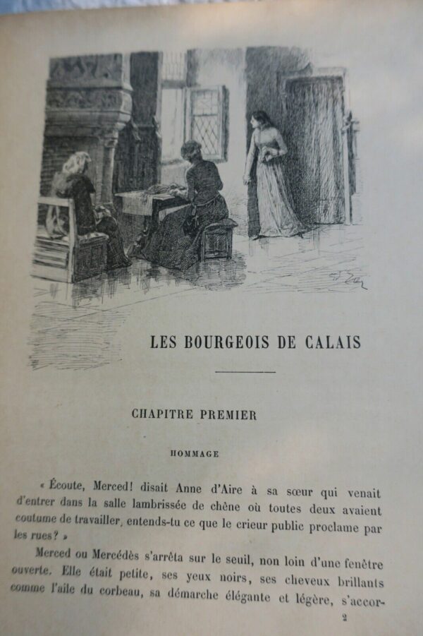 CALAIS WITT MME DE ( NEE GUIZOT) LES BOURGEOIS DE CALAIS ill-Zier – Image 10