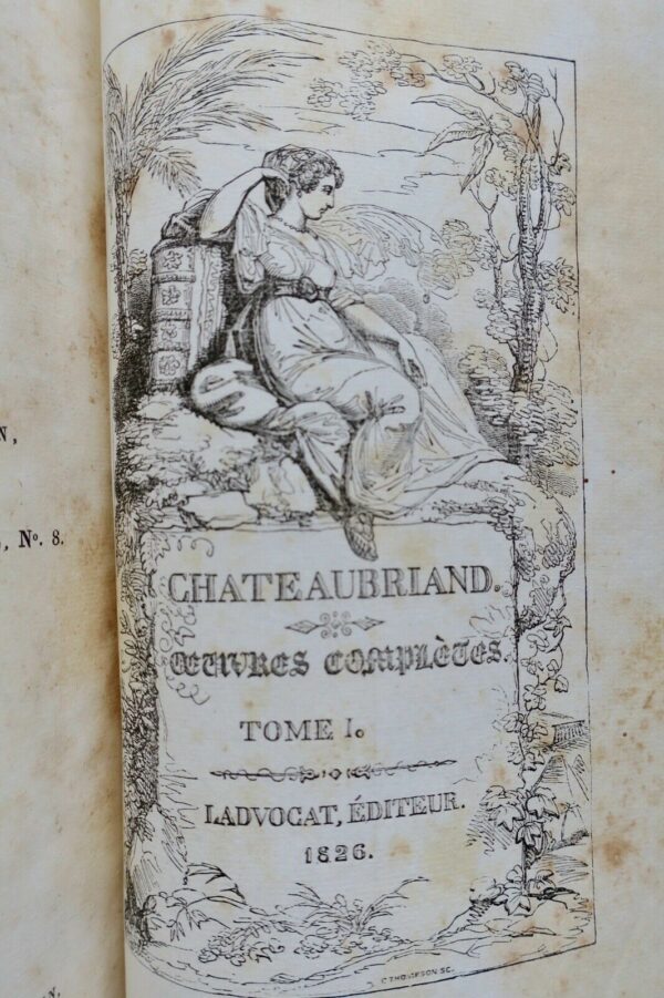 CHATEAUBRIAND Oeuvres complètes Ladvocat 1826 EO – Image 6