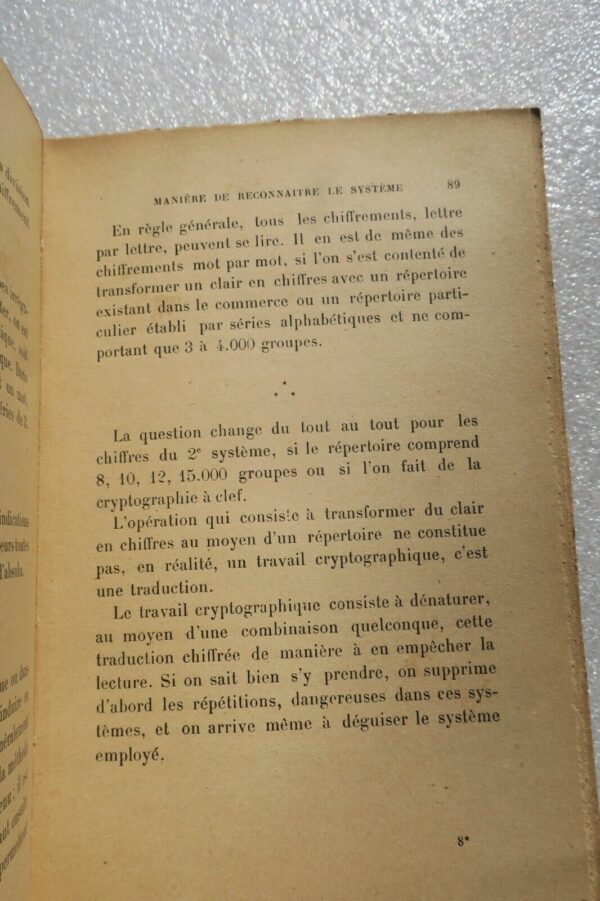 CHIFFRES SECRETS dévoilés. Etude historique sur les chiffres..1901 – Image 4