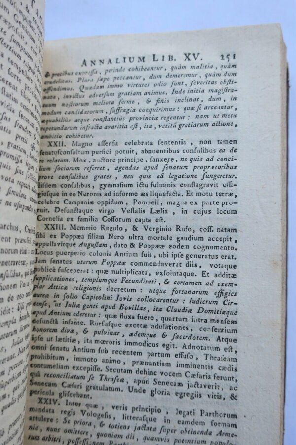 CORNELLI TACITI QUAE EXSTANT OPERA 1779. – Image 5