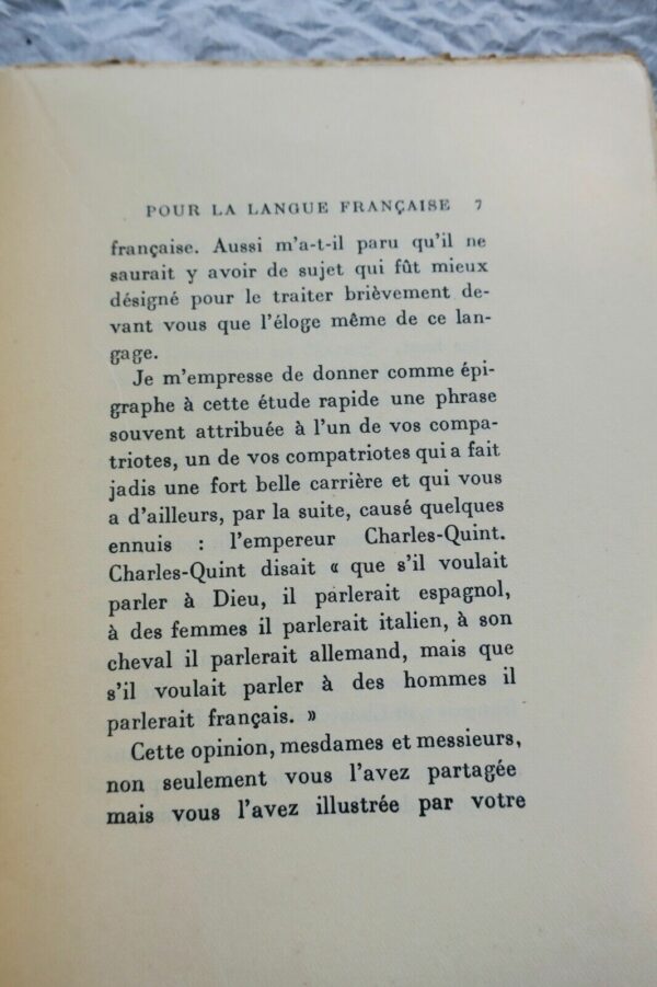 CROISSET Pour la langue française + dédicace – Image 4