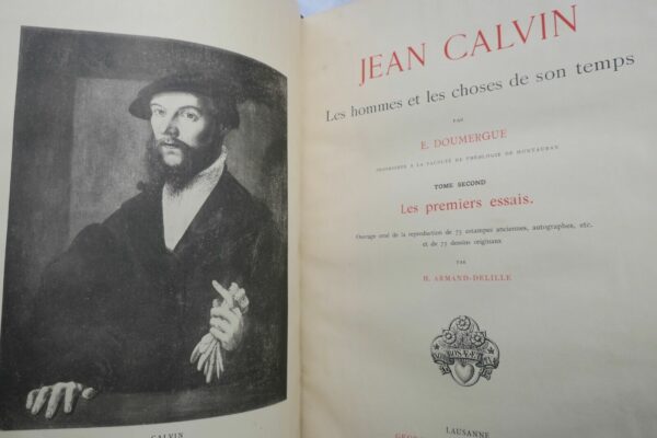 Calvin DOUMERGUE Les hommes et les choses de son temps