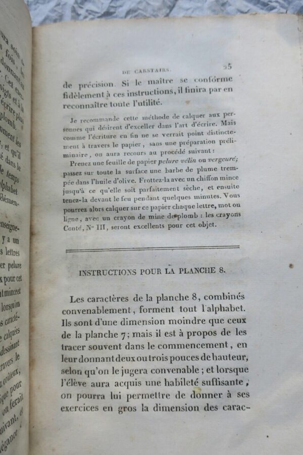 Carstairs méthode d'écriture de Carstairs 1829 – Image 3