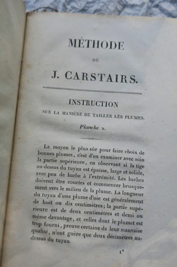 Carstairs méthode d'écriture de Carstairs 1829 – Image 5