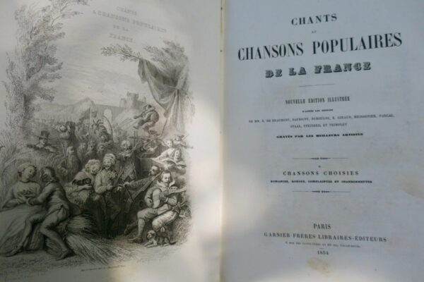 Chants et chansons populaires de la France 1854 – Image 4