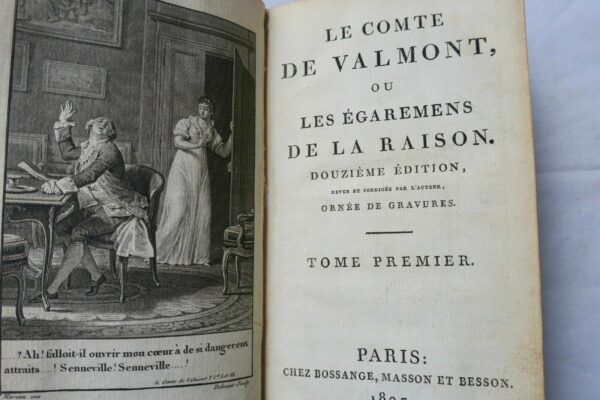 Comte de Valmont ou lest Egarements de la Raison 1807