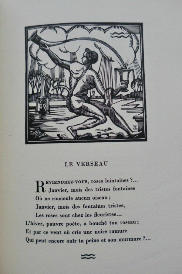 DEREME  Le Zodiaque ou les étoiles sur Paris. Poèmes bois de Feidel – Image 7