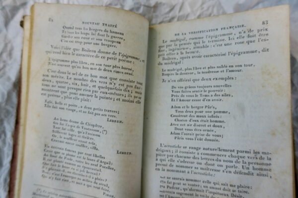 DICTIONNAIRE PORTATIF DES RIMES 1822 – Image 6