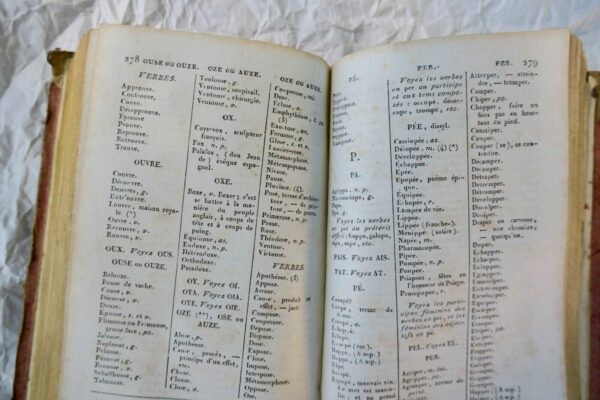 DICTIONNAIRE PORTATIF DES RIMES 1822 – Image 7