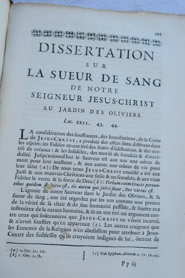 Dissertations qui peuvent servir de prolégomènes de l'Ecriture Sainte 1720 – Image 10