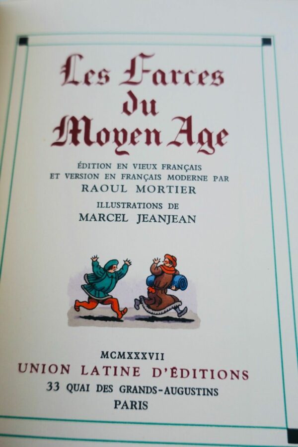 Farces du Moyen-âge ill-par Jeanjean – Image 7