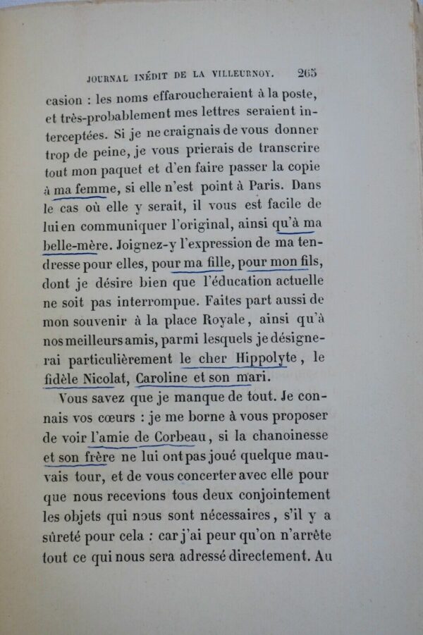 Fernig Correspondance inédite aide de camp du Gal Dumouriez 1873 – Image 3