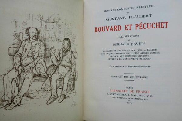 Flaubert ( Gustave ) Oeuvres complètes illustrées, édition du centenaire – Image 9