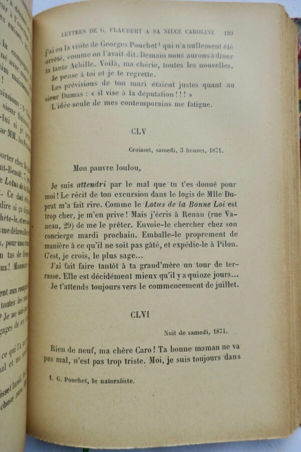 Flaubert  LETTRES A SA NIECE CAROLINE EO – Image 3