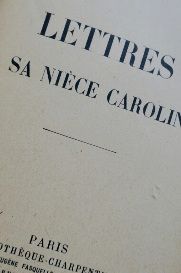 Flaubert  LETTRES A SA NIECE CAROLINE EO – Image 7